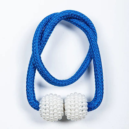Pearl Magnetic Curtain Clip Tie Back Holder Decorative Curtain Buckle