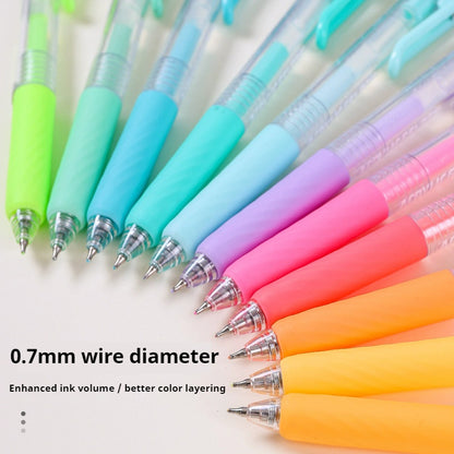 Colors Acrylic Painting Gel Pens, Retractable 0.7mm Tip, Student Handbook Pen for Graffiti and Writing