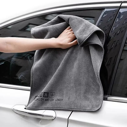 Thicken Soft Microfiber Car Wash Towel, Premium Auto Body Drying Cloth, High-End Car Detailing Clean Rag for Efficient