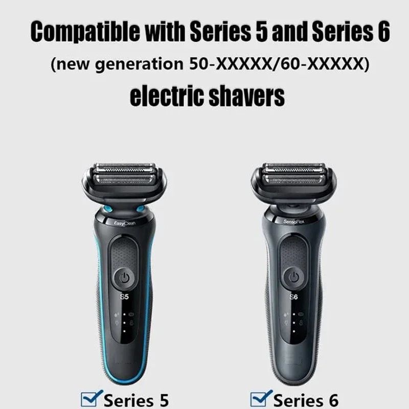 Braun Series 5 52S replacement head Foil & Cutter – Fresh Close Shave Performance Upgrade