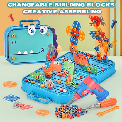 Montessori Toy DIY Nut and Bolt Assembly Set for Fine Motor Skills