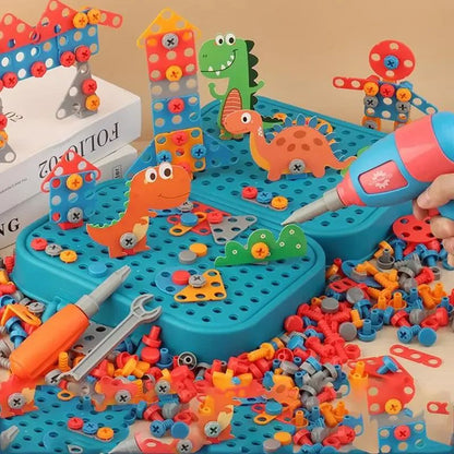 Montessori Toy DIY Nut and Bolt Assembly Set for Fine Motor Skills