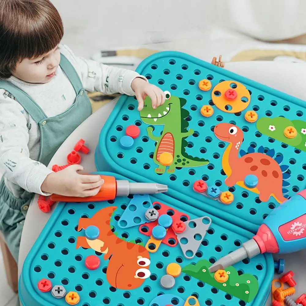 Montessori Toy DIY Nut and Bolt Assembly Set for Fine Motor Skills