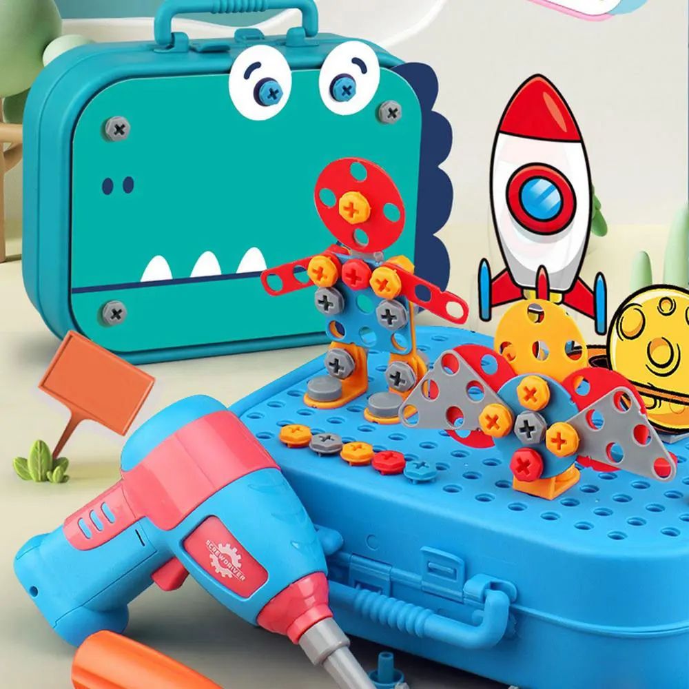 Montessori Toy DIY Nut and Bolt Assembly Set for Fine Motor Skills