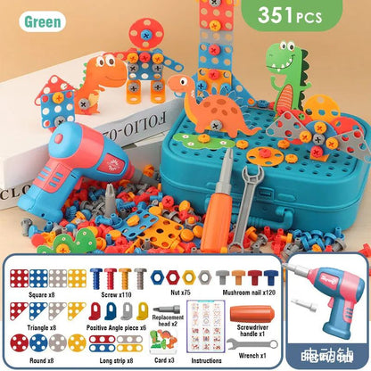 Montessori Toy DIY Nut and Bolt Assembly Set for Fine Motor Skills