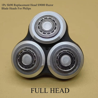 SH90 Replacement Shaver Head for Philips Series 9000 & S9000 Razors – Precision Close-Shave Head