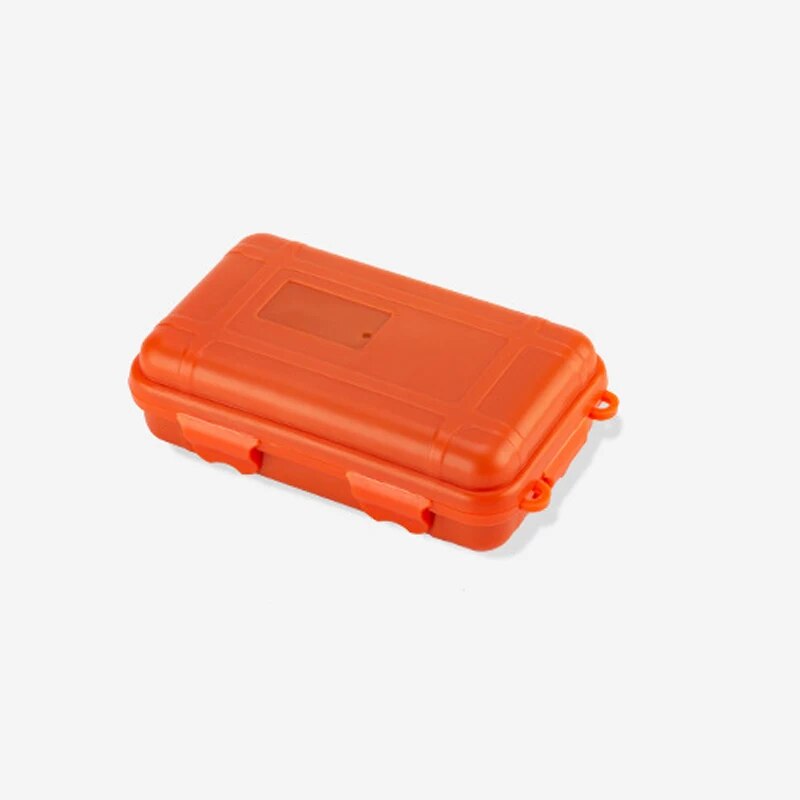 Shockproof Waterproof EDC Tool Box, Small Outdoor Survival Kit, Sealed Case for Camping, Outdoor Storage Box