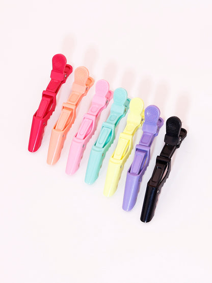 Salon Hair Clip, Crocodile Hair Clip Design Claw, Makeup Accessories for Real Hair Wigs