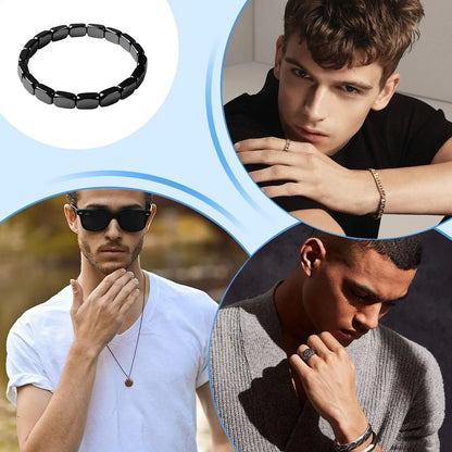 Natural Hematite Bracelet for Men
