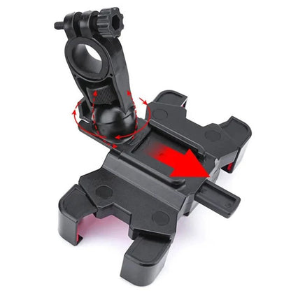 Universal Bicycle Phone Holder Adjustable 360 Degree Rotating Bike Mount