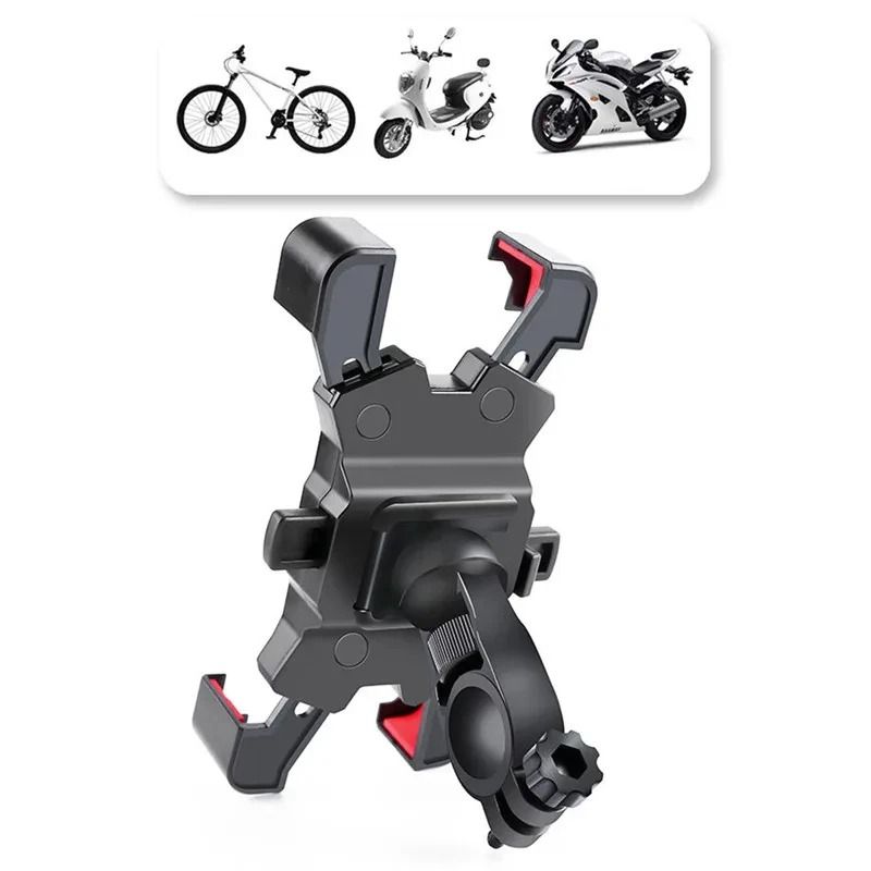 Universal Bicycle Phone Holder Adjustable 360 Degree Rotating Bike Mount