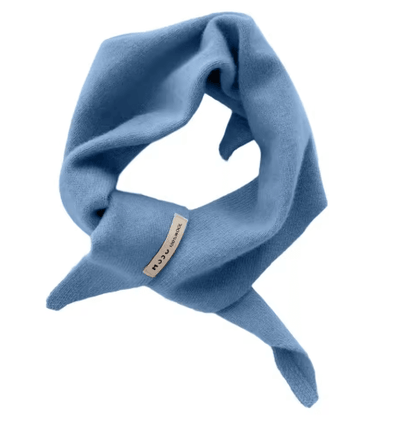 Womens Wool Triangle Scarf British Knitted Sweater Shawl Soft and Warm Accessory
