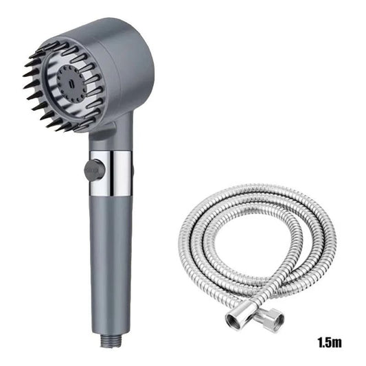 Filtered Shower Head with Four Spray Modes for Massage and Clean Water Flow