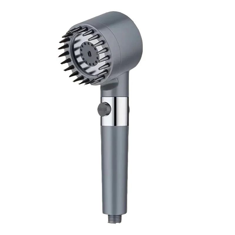 Filtered Shower Head with Four Spray Modes for Massage and Clean Water Flow