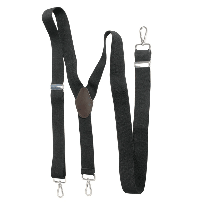 Heavy Duty Work Suspenders for Men | Adjustable Y-Back & Belt Hook