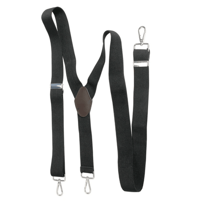 Heavy Duty Work Suspenders for Men | Adjustable Y-Back & Belt Hook