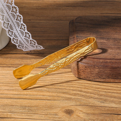 Aroma Therapy Solid Spice Iron Clip, Fragrance Accessories Clip, Middle East Africa Gold Electroplating Diagonal Flat