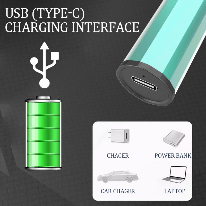Rechargeable Electric Nose & Ear Hair Trimmer – Type-C Fast Charging Portable Facial Groomer for Eyebrow Trimming