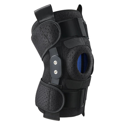 Hinged Knee Brace with Stabilizers
