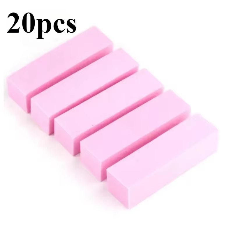 Professional Nail Buffer and Polisher Blocks 5/10/15/20 Pieces – Manicure and Pedicure Nail Art Tools
