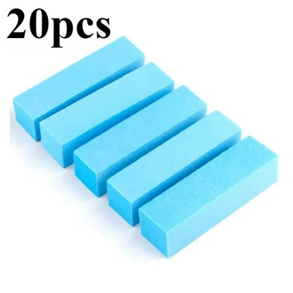 Professional Nail Buffer and Polisher Blocks 5/10/15/20 Pieces – Manicure and Pedicure Nail Art Tools