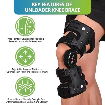 OA Unloader Knee Brace Support Pain Relief & Knee Support for ACL & Meniscus Injury Joint and Patella Stability for Men