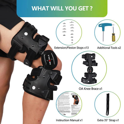 OA Unloader Knee Brace Support Pain Relief & Knee Support for ACL & Meniscus Injury Joint and Patella Stability for Men