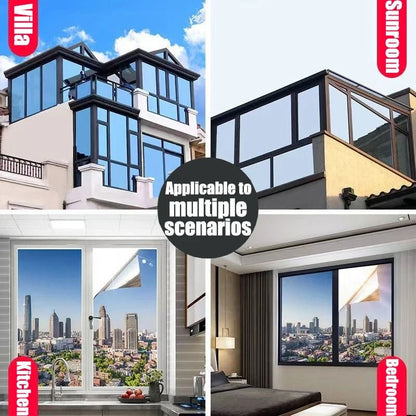 One Way Mirror Privacy Window Film Anti UV Heat Control Glass Sticker
