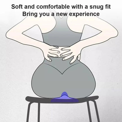 Sit-On-Top Pelvic Floor Trainer Cushion Comfortable Kegel Exerciser for Hip & Core Strength