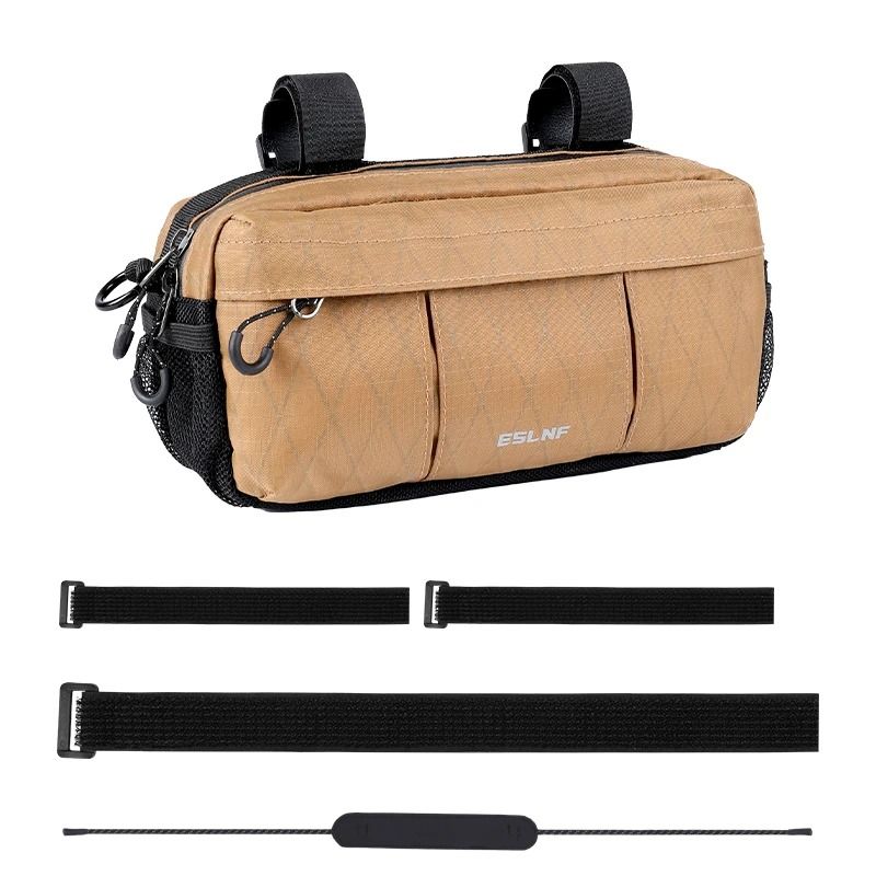 Bicycle Handlebar Bag with Shoulder Strap for Cycling Storage