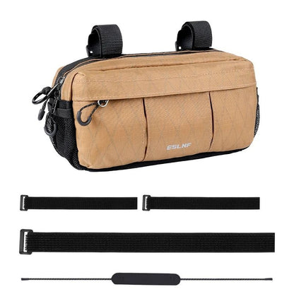 Bicycle Handlebar Bag with Shoulder Strap for Cycling Storage
