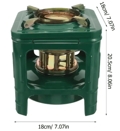Portable Camping Kerosene Heater Stove Windproof Outdoor Paraffin Burner for Cooking and Heating