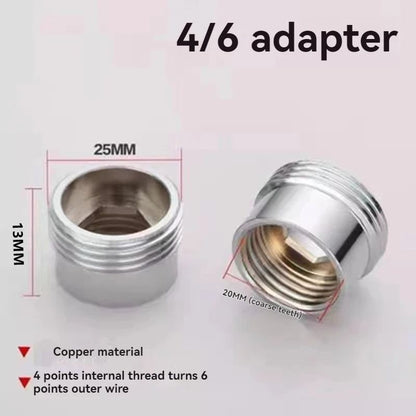 Automatic Water Stop Nozzle Washing Machine Faucet Adapter Leak Protection Connector