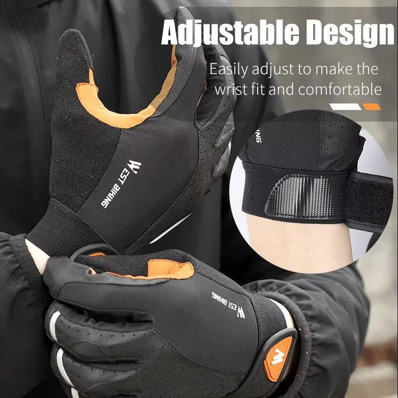 WEST BIKING Full Finger Cycling and Outdoor Sports Gloves for Men and Women