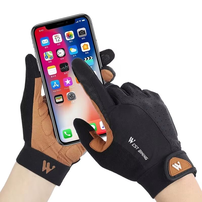 WEST BIKING Full Finger Cycling and Outdoor Sports Gloves for Men and Women