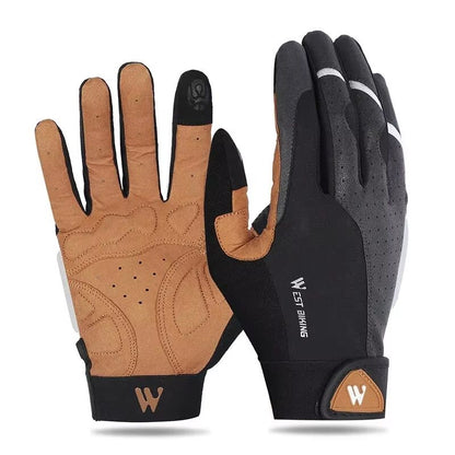 WEST BIKING Full Finger Cycling and Outdoor Sports Gloves for Men and Women