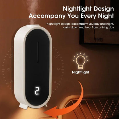 Ultrasonic Essential Oil Diffuser 50ml – Portable Aromatherapy Diffuser & Mini Humidifier for Bedroom, Office, Travel