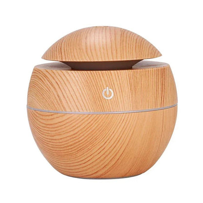Portable USB Humidifier & Essential Oil Diffuser – Mini Quiet Mist Bottle-Fit Air Humidifier for Bedroom, Office & Car