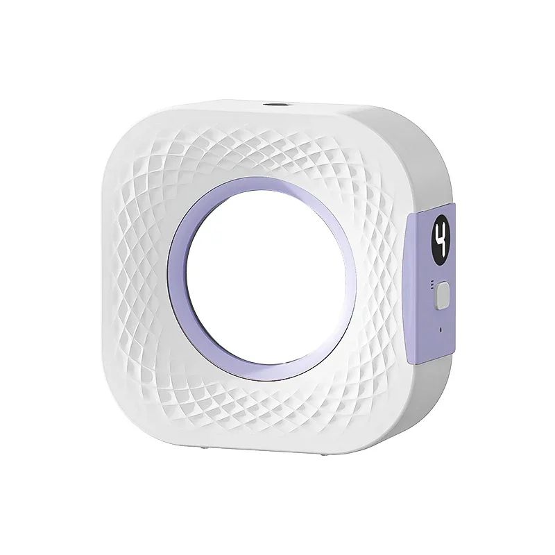 Wall-Mount & Desktop USB Essential Oil Diffuser with LED Night Light – Automatic Mini Aromatherapy Freshener