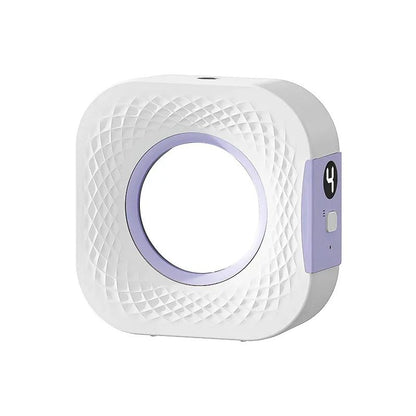 Wall-Mount & Desktop USB Essential Oil Diffuser with LED Night Light – Automatic Mini Aromatherapy Freshener