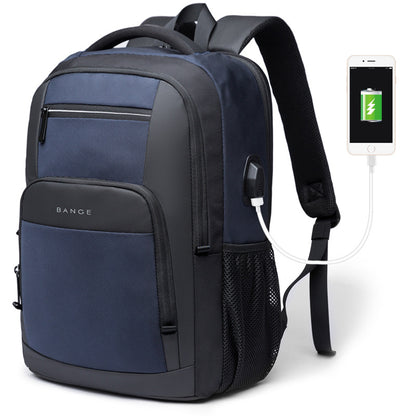 Waterproof Travel Backpack with USB Charging Port, Laptop Backpack for Men and Women, Teen School Bags