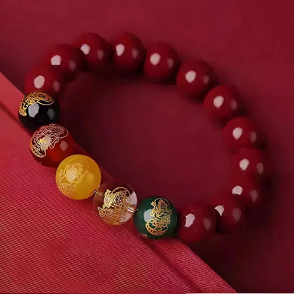 Five Elements Wealth Bracelet for Good Fortune and Success