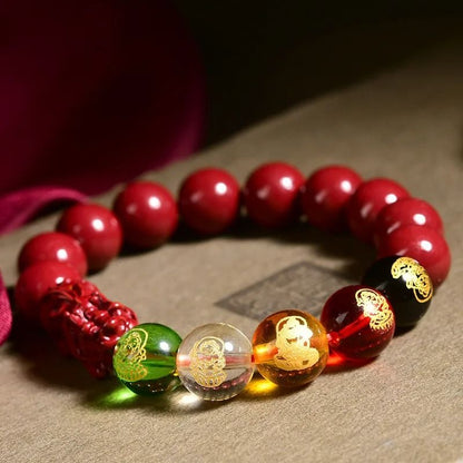 Five Elements Wealth Bracelet for Good Fortune and Success