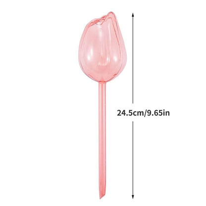 Tulip Plant Watering Globes Automatic Self Watering Drippers Set of 4
