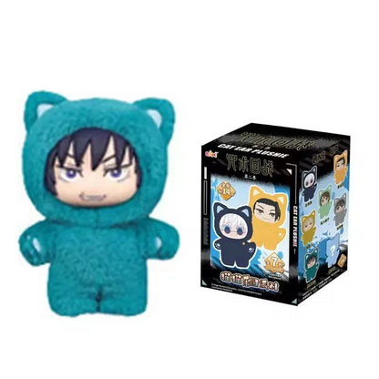 EAKI Cat Park Party Gojo Satoru Blind Box Plush Pendant – Jujutsu Kaisen Collectible Anime Bag Charm