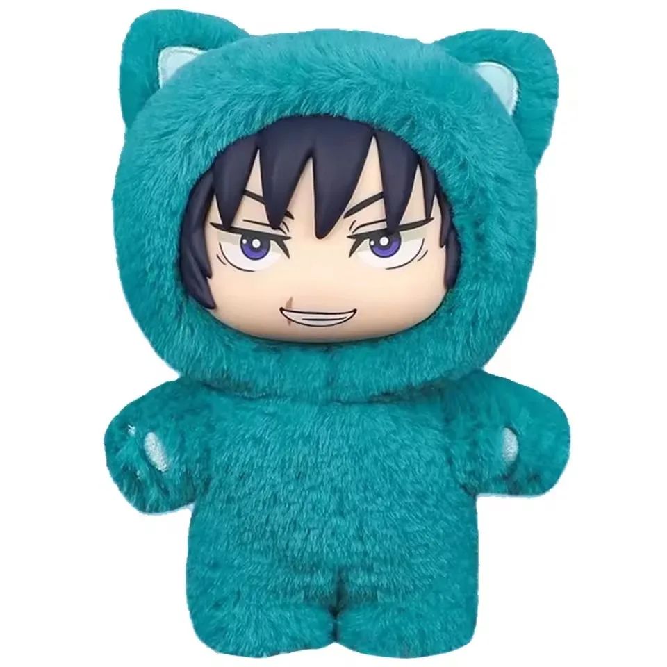 EAKI Cat Park Party Gojo Satoru Blind Box Plush Pendant – Jujutsu Kaisen Collectible Anime Bag Charm