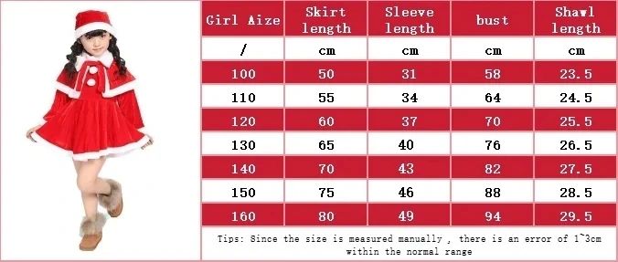 Kids Santa Costume Set – Classic Red Childrens Christmas Costume for Boys & Girls