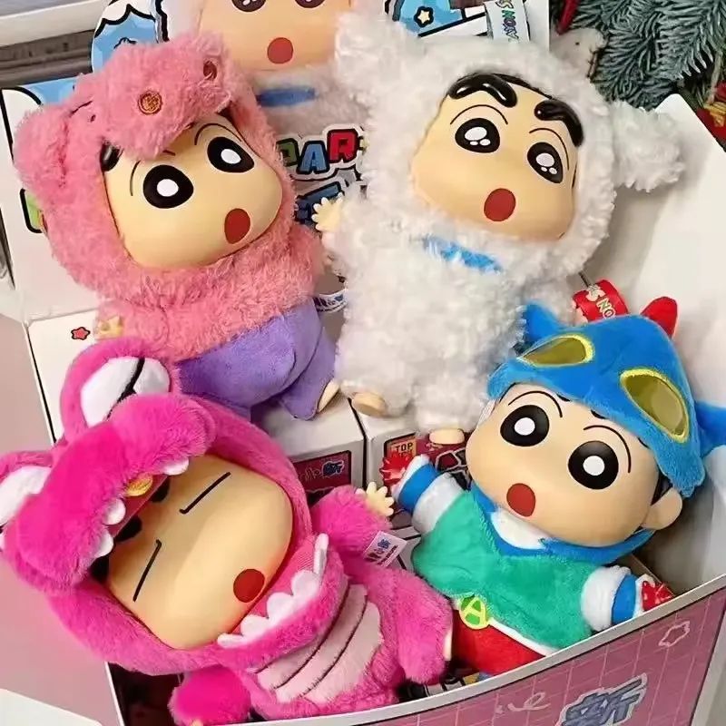 Crayon Shin-chan Blind Box Party Outfit Figure – Anime Mystery Box Collectible Toy