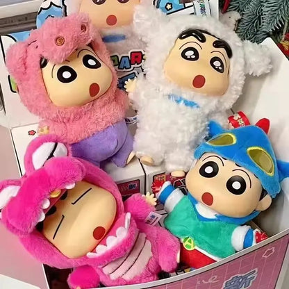 Crayon Shin-chan Blind Box Party Outfit Figure – Anime Mystery Box Collectible Toy