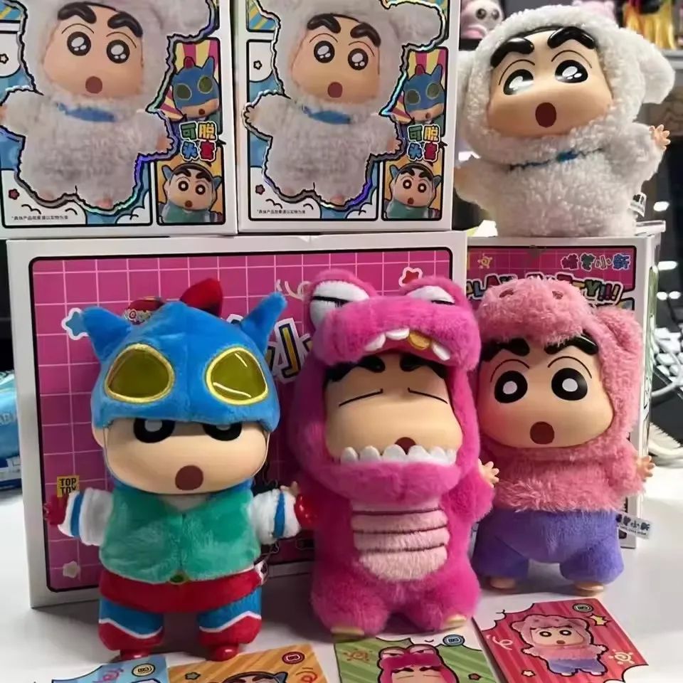 Crayon Shin-chan Blind Box Party Outfit Figure – Anime Mystery Box Collectible Toy